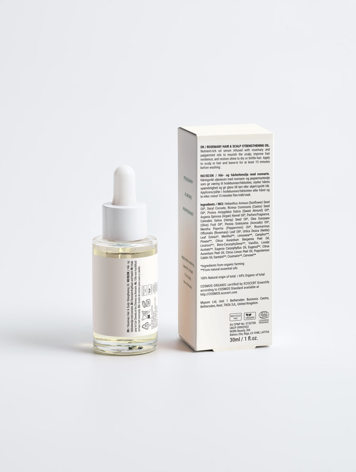 Rosemary Hair & Scalp Strengthening Oil